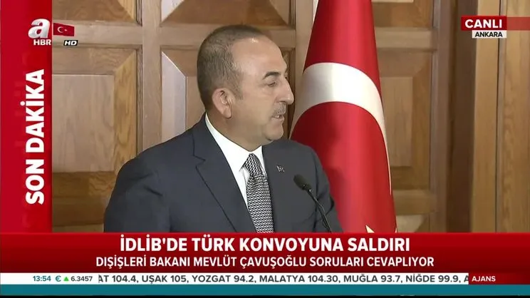 Dışişleri Bakanı Mevlüt Çavuşoğlu'dan İblid açıklaması!