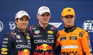 Japonya’da pole Verstappen’in oldu
