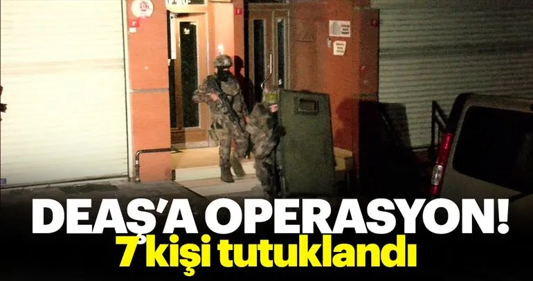 Sakarya’da DEAŞ operasyonu: 7 tutuklama