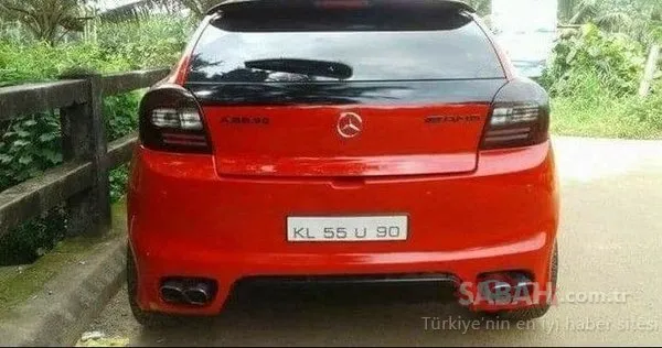 Otomobilin son hali şaşırttı!