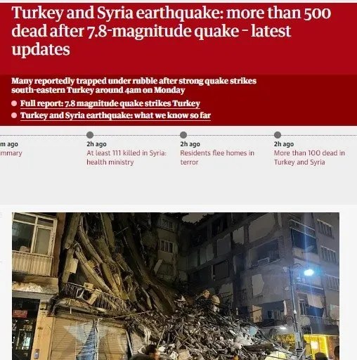 Türkiye’yi yasa boğan deprem dünyanın manşetlerinde! Hepsi tek bir noktaya dikkat çekti