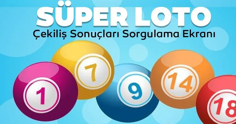 Süper Loto sonuçları ve bilet sorgulama! 11 Ağustos 2020 Milli Piyango Süper Loto çekilişi sonuçları saat kaçta açıklanacak?