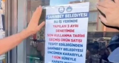 Uslanmadı, kapatıldı... Markete STT cezası #gaziantep