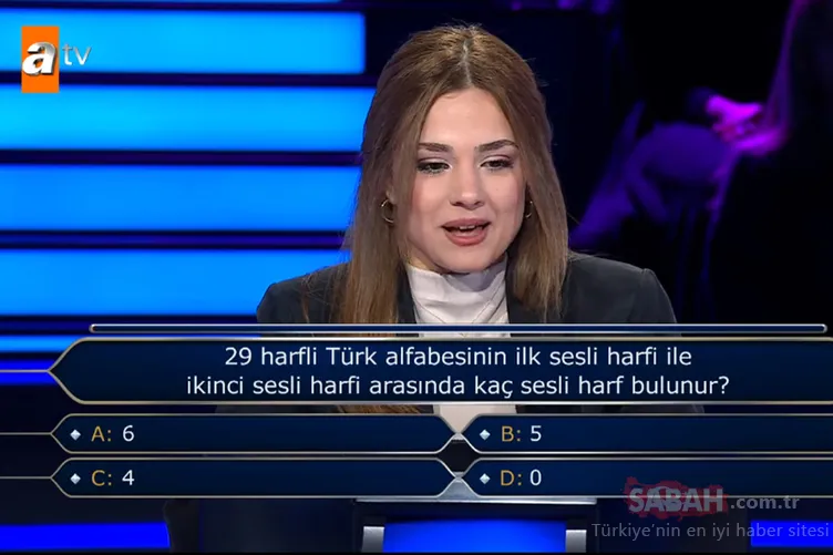 Kim Milyoner Olmak İster’de heyecan dolu anlar... Genç yarışmacı alfabe sorusunu bilemeyince bakın ne yaptı?
