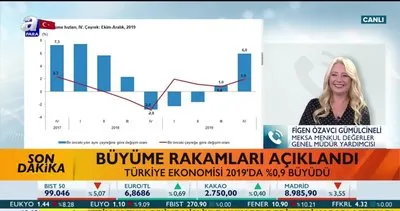 Büyüme rakamları açıklandı! Türkiye 2019 yılı son çeyreğinde yüzde 6 büyüdü | Video