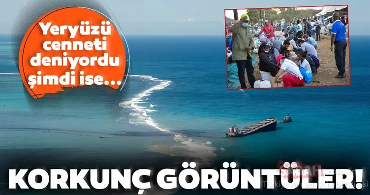 Cennet gibi ülke felaketi yaşıyor! Dünyanın gözü Mauritius’a çevrildi