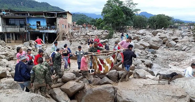 Kolombiya’daki sel felaketi