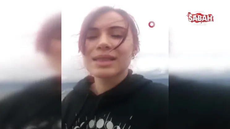 Uçurumdan atlamadan önceki son görüntüsündeki sözleri yürekleri yaktı | Video