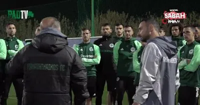 Fatih Terim, Panathinaikos ile ilk antrenmanına çıktı | Video