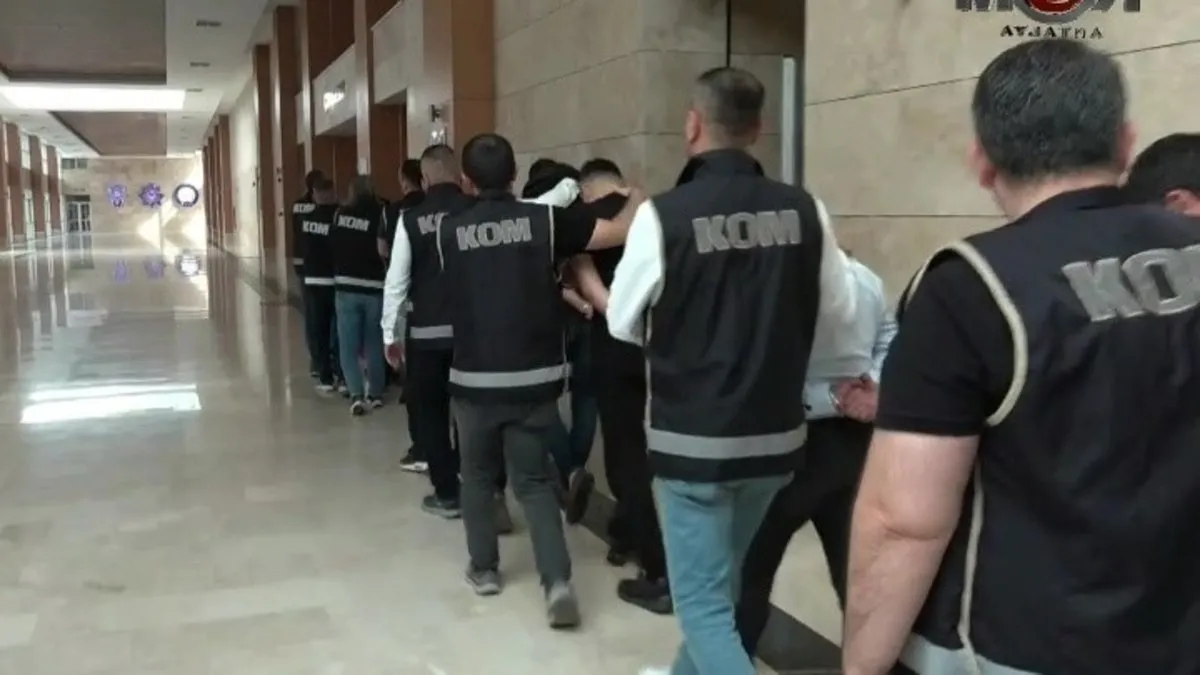 Antalya'da tefecilik operasyonu: 7 tutuklama