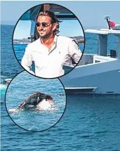 Yatı parçalanan işadamı kayıp