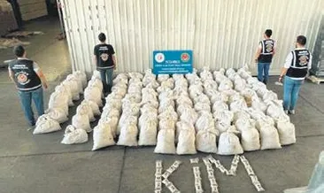 2 ton uyuşturucu hap ele geçirildi