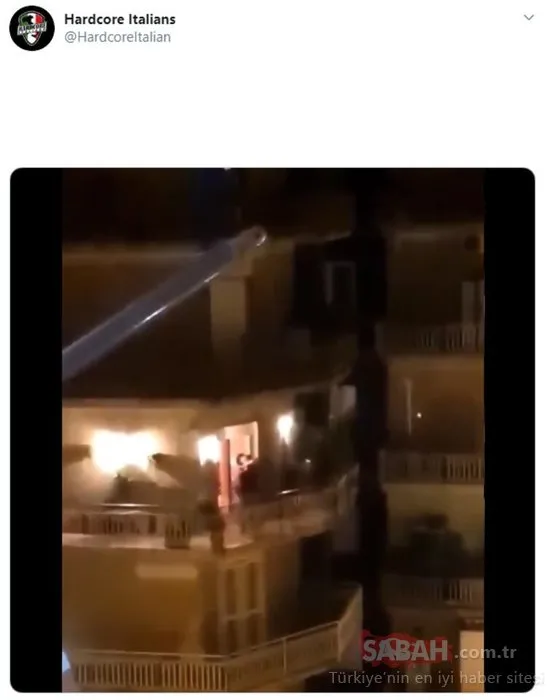 Son Dakika Haberi: Dünya bu görüntüleri konuşuyor! Corona virüsü nedeniyle Karantina'daki İtalyanlar...