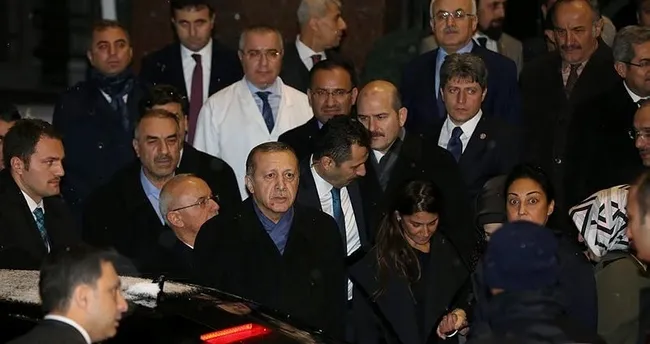 Cumhurbaşkanı Erdoğan’dan, Kahraman’a ziyaret!