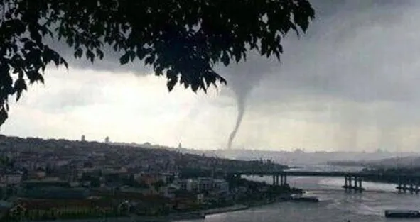 İstanbul’da hortum dehşeti