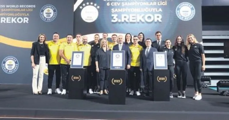 Vakıfbank 3. kez rekorlar kitabında