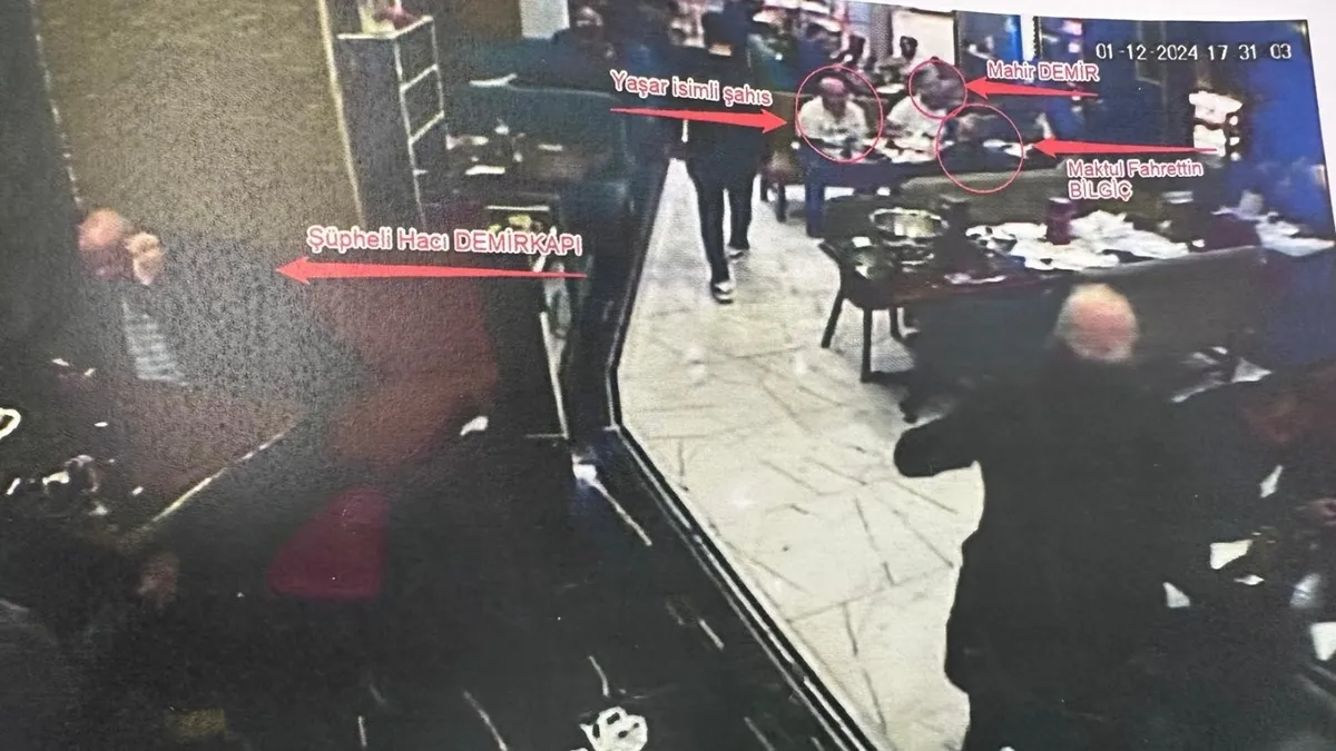 Restoranda tartıştığı husumetlisini öldürdü – Yaşam Haberleri Restoranda tartıştığı husumetlisini öldürdü – Yaşam Haberleri