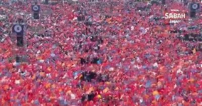 SON DAKİKA | Başkan Erdoğan’ın İstanbul Mitingine insan seli! | Video