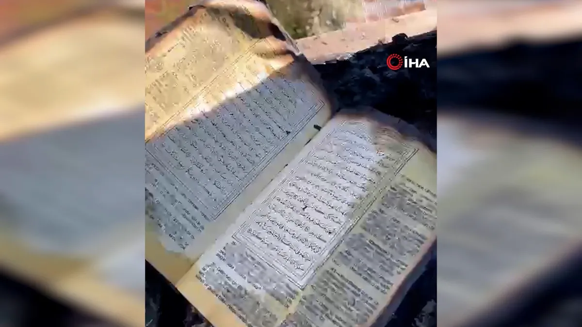 Giresun’da yanan evdeki Kur’an-ı Kerim zarar görmedi | Video videosunu izle Giresun’da yanan evdeki Kur’an-ı Kerim zarar görmedi | Video videosunu izle