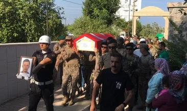 Mersin’de kazada yaşamını yitiren polis memuru memleketi Erdemli’de toprağa verildi #mersin
