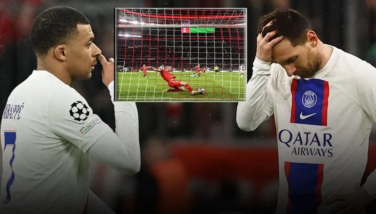 Son dakika haberi: Bayern Münih PSG’yi evine eli boş yolladı! O pozisyon Lionel Messi ve Kylian Mbappe’yi yıktı...