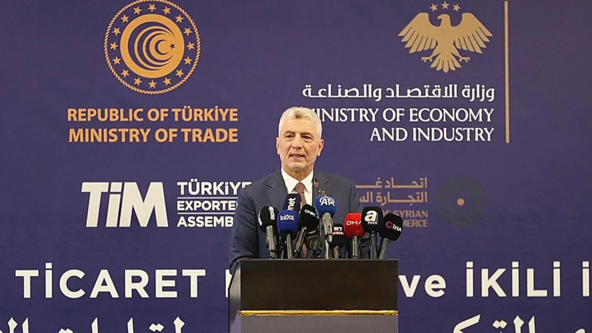 Bakan Bolat: “Türkiye ile Suriye arasındaki ticaret bağlarını güçlendirmek için var gücümüzle çalışacağız”