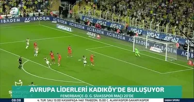 Fenerbahçe - Sivasspor Maçı | Jorge Jesus ilk 11’i belirledi | Video