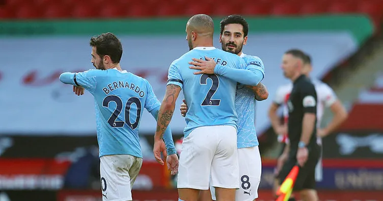 Manchester City Kyle Walker ile kazandı