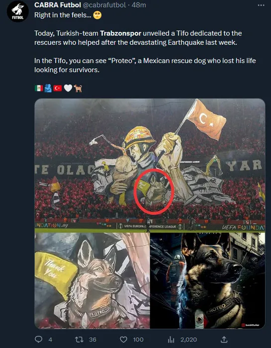 SON DAKİKA HABERİ: Dünya Trabzon'daki koreografiyi konuşuyor! UEFA'ya şok sözler...