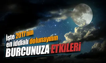 2017’nin en iddialı dolunayı
