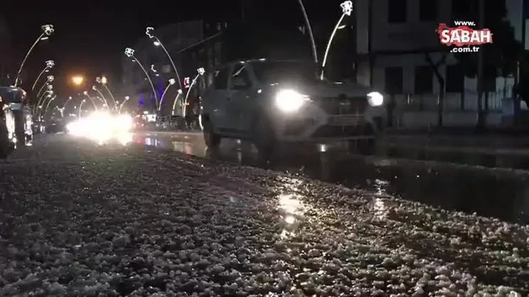 Tokat'ta 'beyaz kabus' | Video