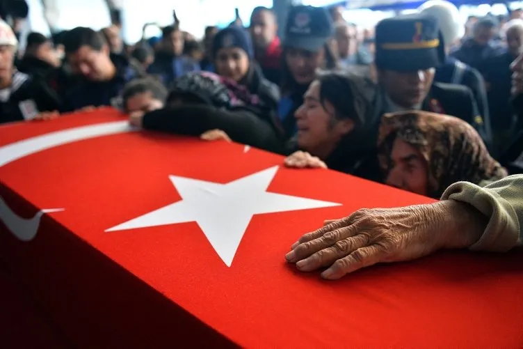 Tel Abyad şehidi teğmen Sinan Bilir, Tokat'ta son yolculuğa uğurlandı