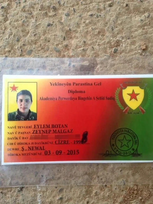 TSK tarafından vurulan PKK-PYD hedeflerinden ilk görüntüler