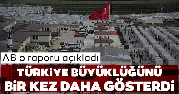 AB’nin açıkladığı mülteci raporda Türkiye birinci sırada