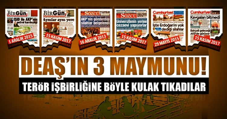 DEAŞ’ın 3 maymunu