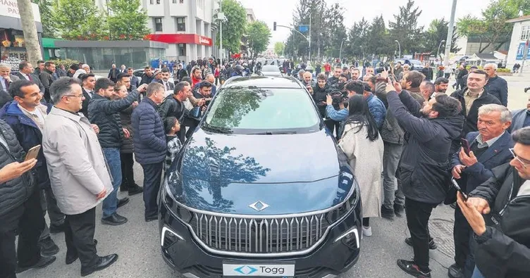 Yerli otomobil Togg’a tarihi karşılama