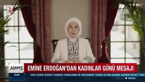Emine Erdoğan, Halkbank Üreten Kadınlar Zirvesi'ne video mesaj gönderdi | Video