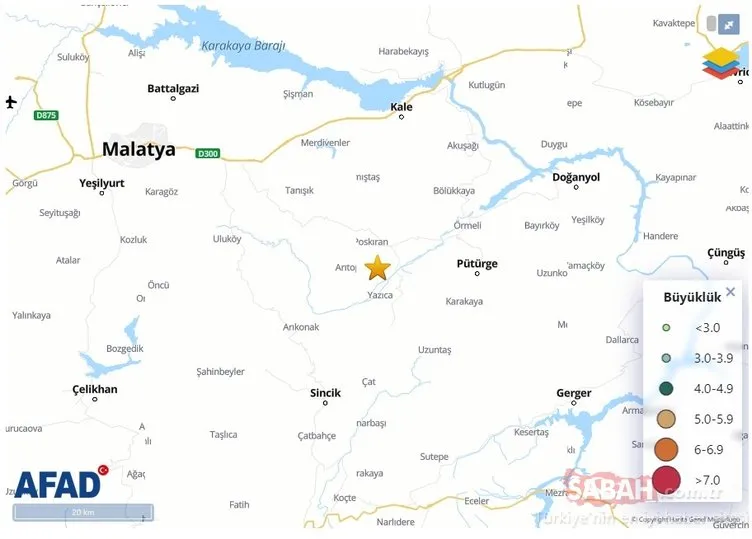 Malatya’da deprem son dakika: Malatya’da deprem oldu mu, nerede, kaç şiddetinde? AFAD ve Kandilli Rasathanesi son depremler listesi