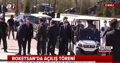 Son dakika | Cumhurbaşkanı Erdoğan Roketsan’da açılış törenine katılıyor | Video