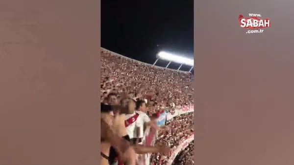 River Plate maçında inanılmaz olay! Tribünden düşen taraftar hayatını kaybetti | Video