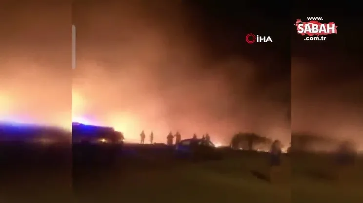 Çeşme’de yangın | Video