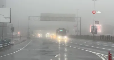 İstanbul güne sisle başladı | Video