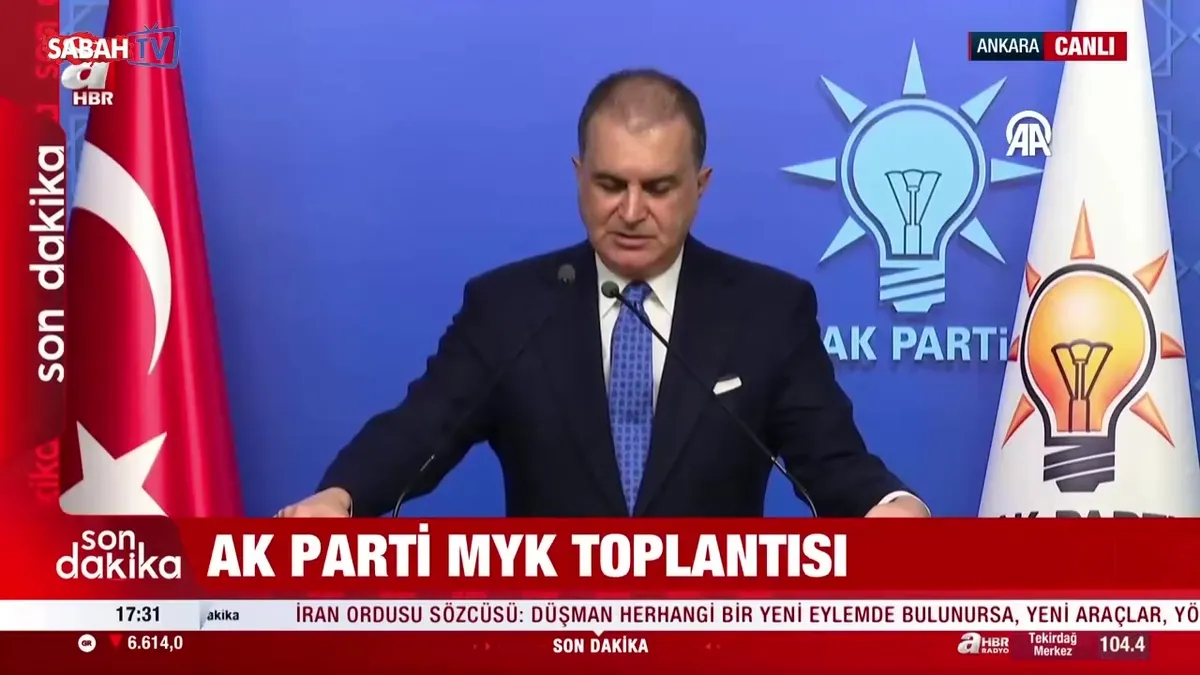 AK Parti Sözcüsü Ömer Çelik’ten önemli açıklamalar! videosunu izle AK Parti Sözcüsü Ömer Çelik’ten önemli açıklamalar! videosunu izle