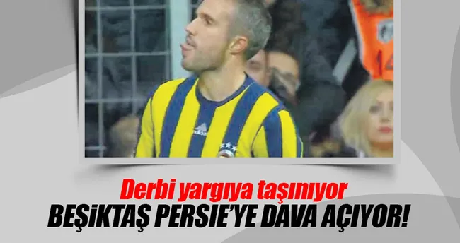 Van Persie’ye dava