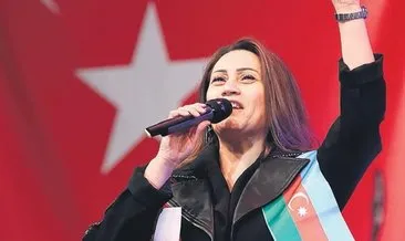 Azeri sanatçı Azerin: Türkiye’ye minnettarız