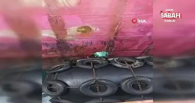 Basra Körfezi’nde gövdesinde mayın tespit edilen tanker tahliye edildi | Video