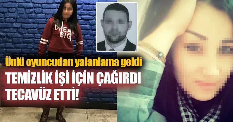 Temizlik işi için çağırdı tecavüz etti