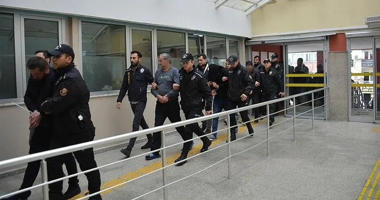Prefabrik ev çetesinde 17 şüpheli tutuklandı!