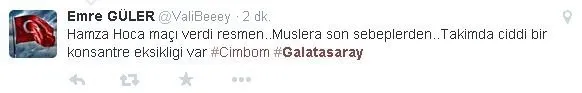 Galatasaray yenildi Twitter yıkıldı!