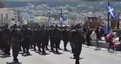 Yunanistan’dan yeni provokasyon: Sisam Adası’nda askeri geçit töreni düzenledi!